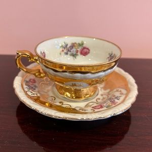 Vintage Johann Seltmann Vohenstrauss Bavaria Germany Cup and Saucer Set